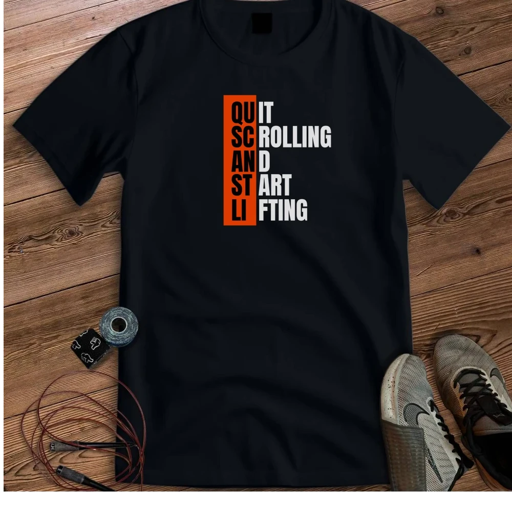 QUIT SCROLLING T-SHIRT