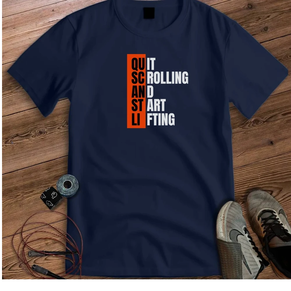 QUIT SCROLLING T-SHIRT