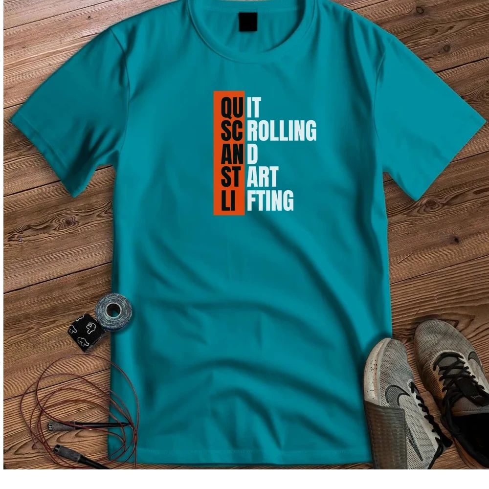 QUIT SCROLLING T-SHIRT