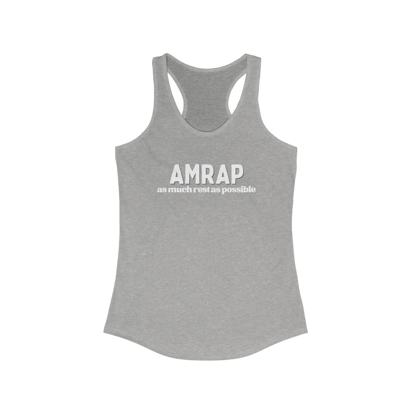 AMRAP as much rest Tank Top