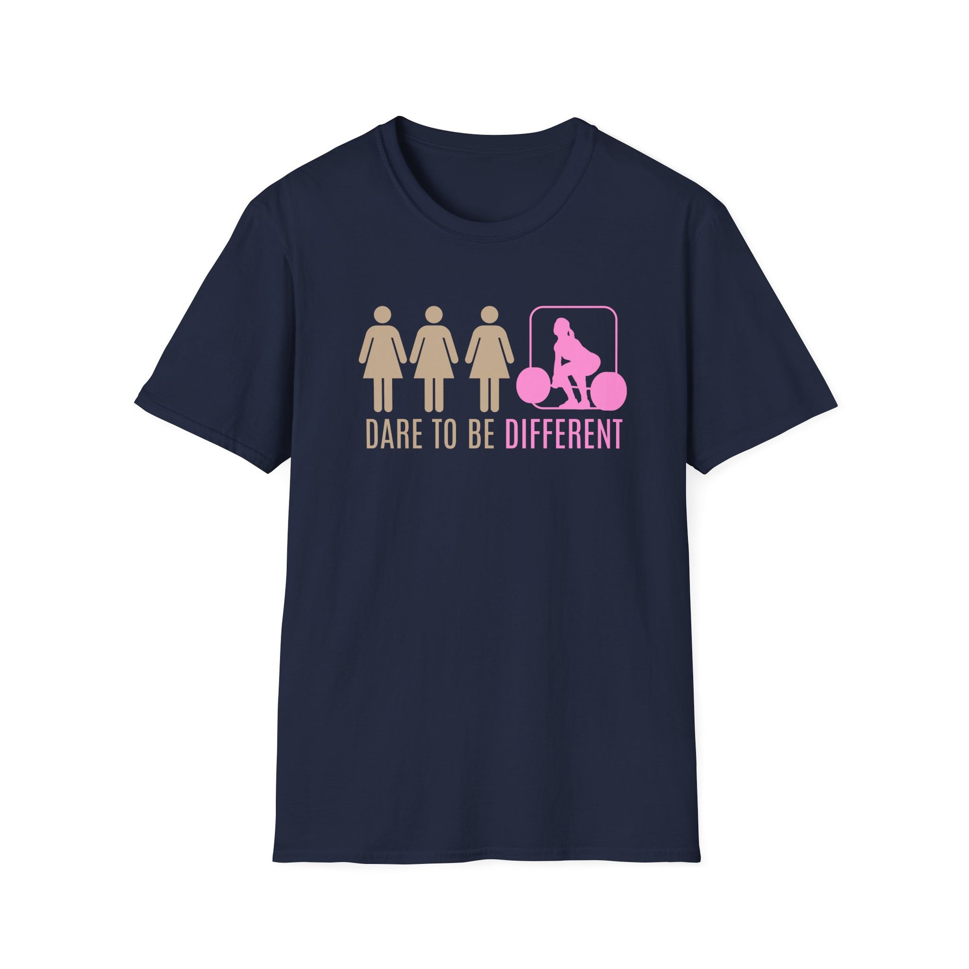 BE DIFFERENT DEADLIFT T-SHIRT
