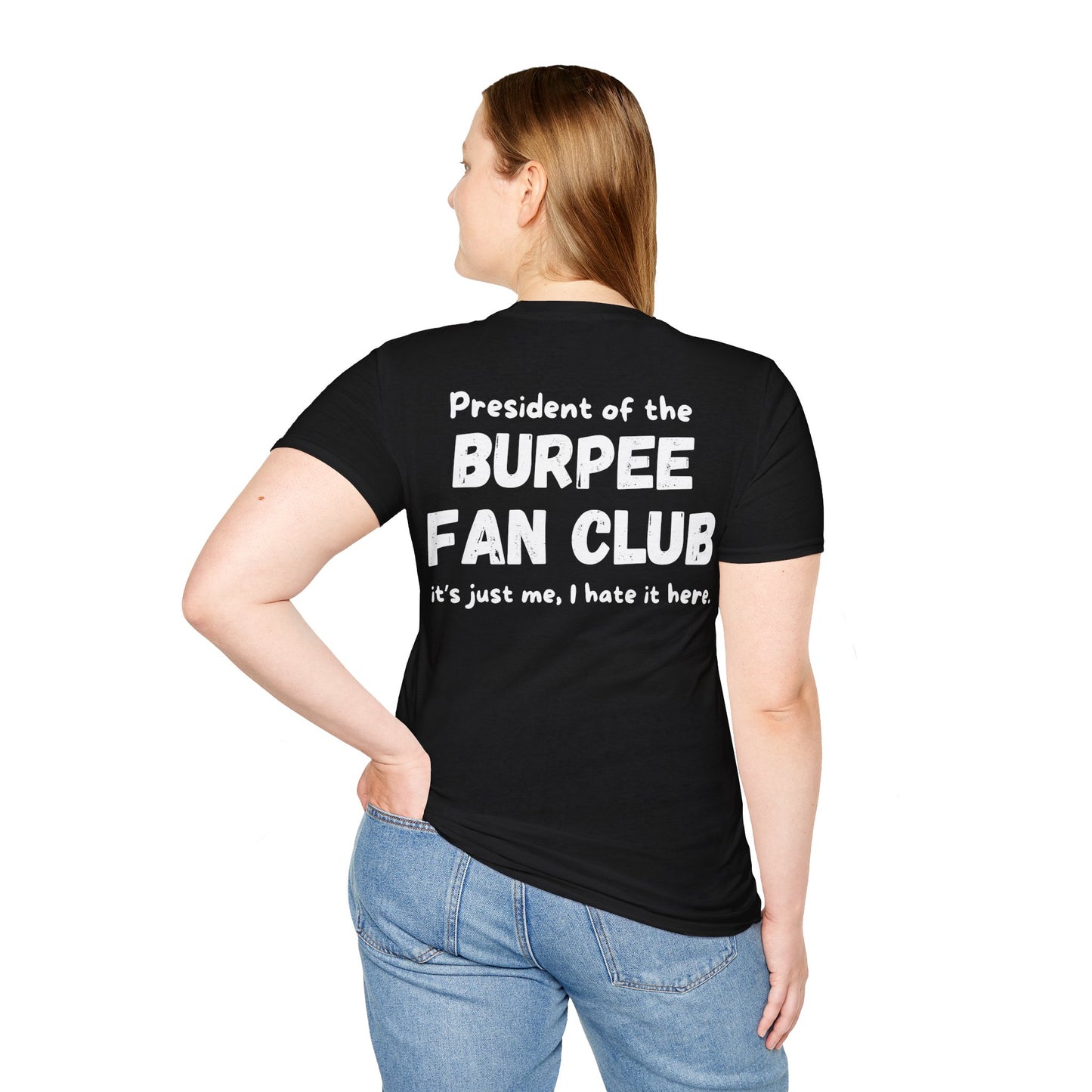 BURPEE FAN CLUB BACK T-SHIRT
