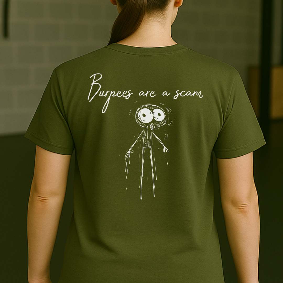 BURPEES SCAM BACK T-SHIRT