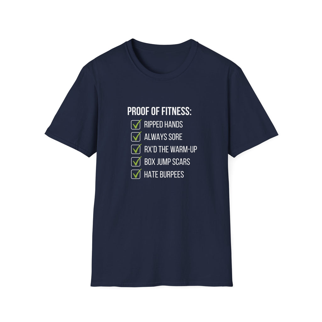 PROOF OF FITNESS T-SHIRT