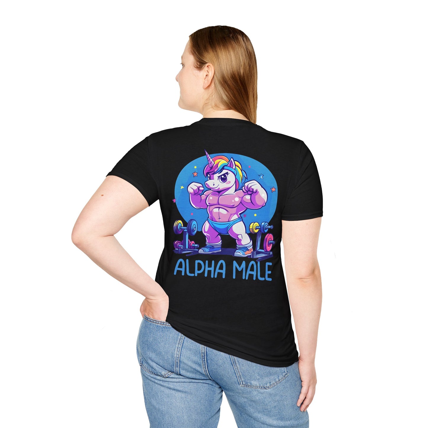 ALPHA MALE BACK T-SHIRT