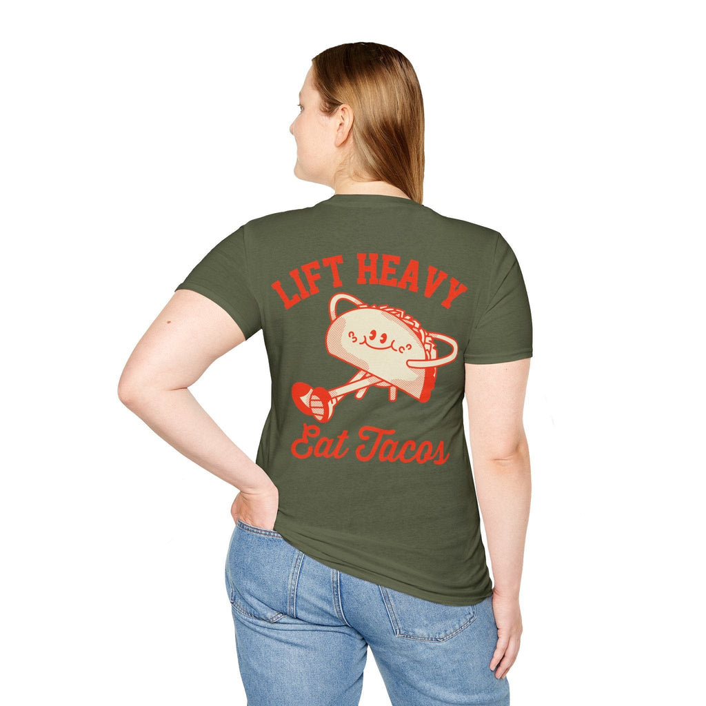 EAT TACOS BACK T-SHIRT