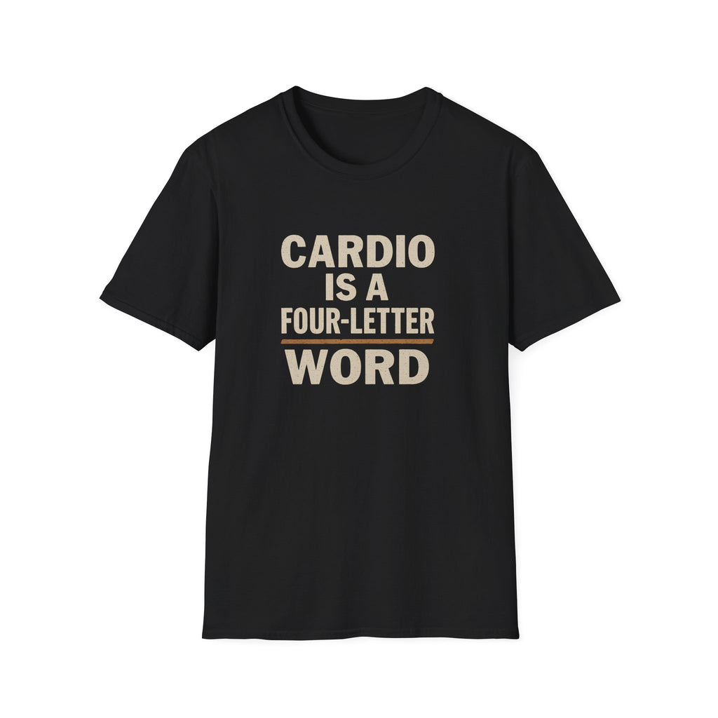 CARDIO FOUR-LETTER WORD T-SHIRT