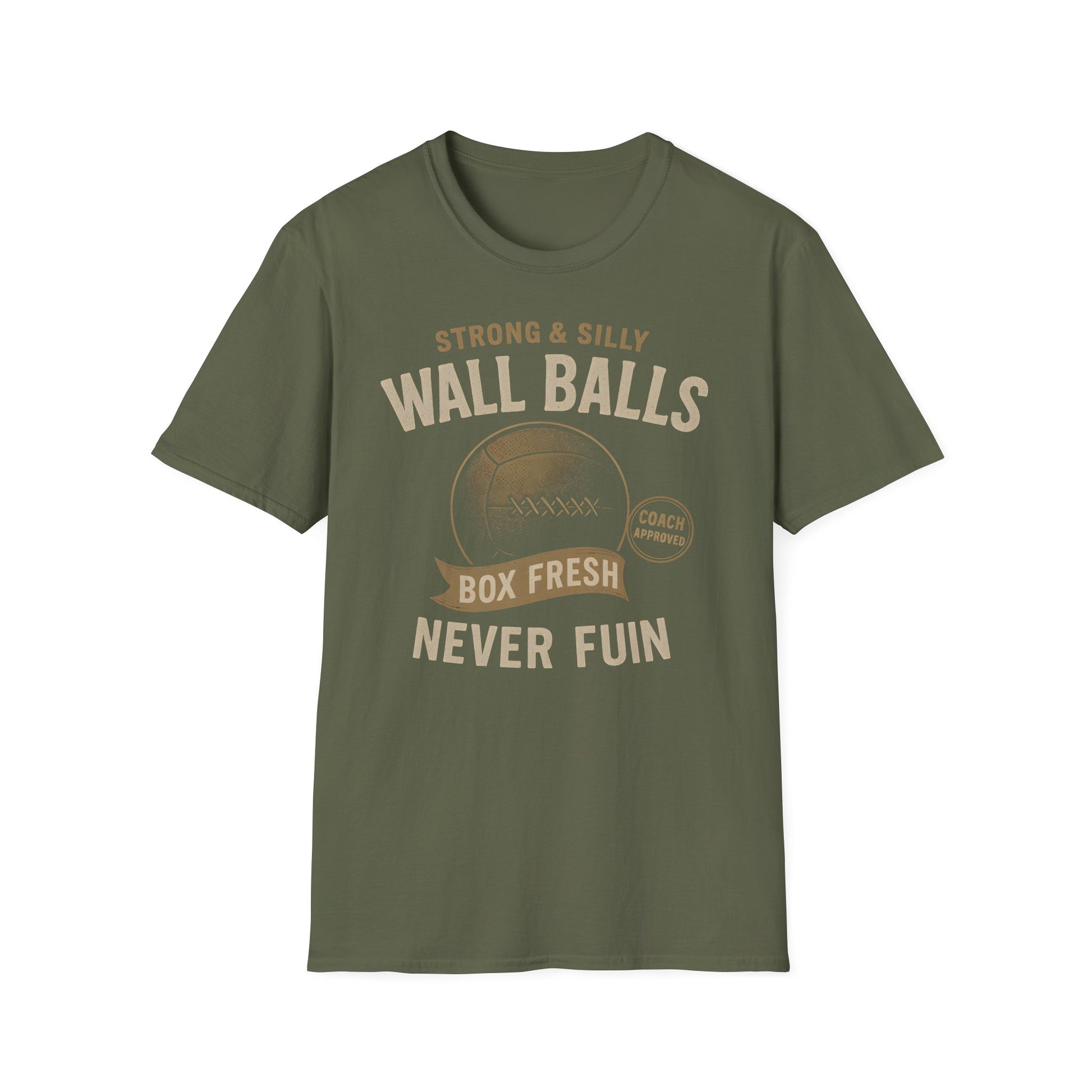 STRONG & SILLY WALL BALLS T-SHIRT