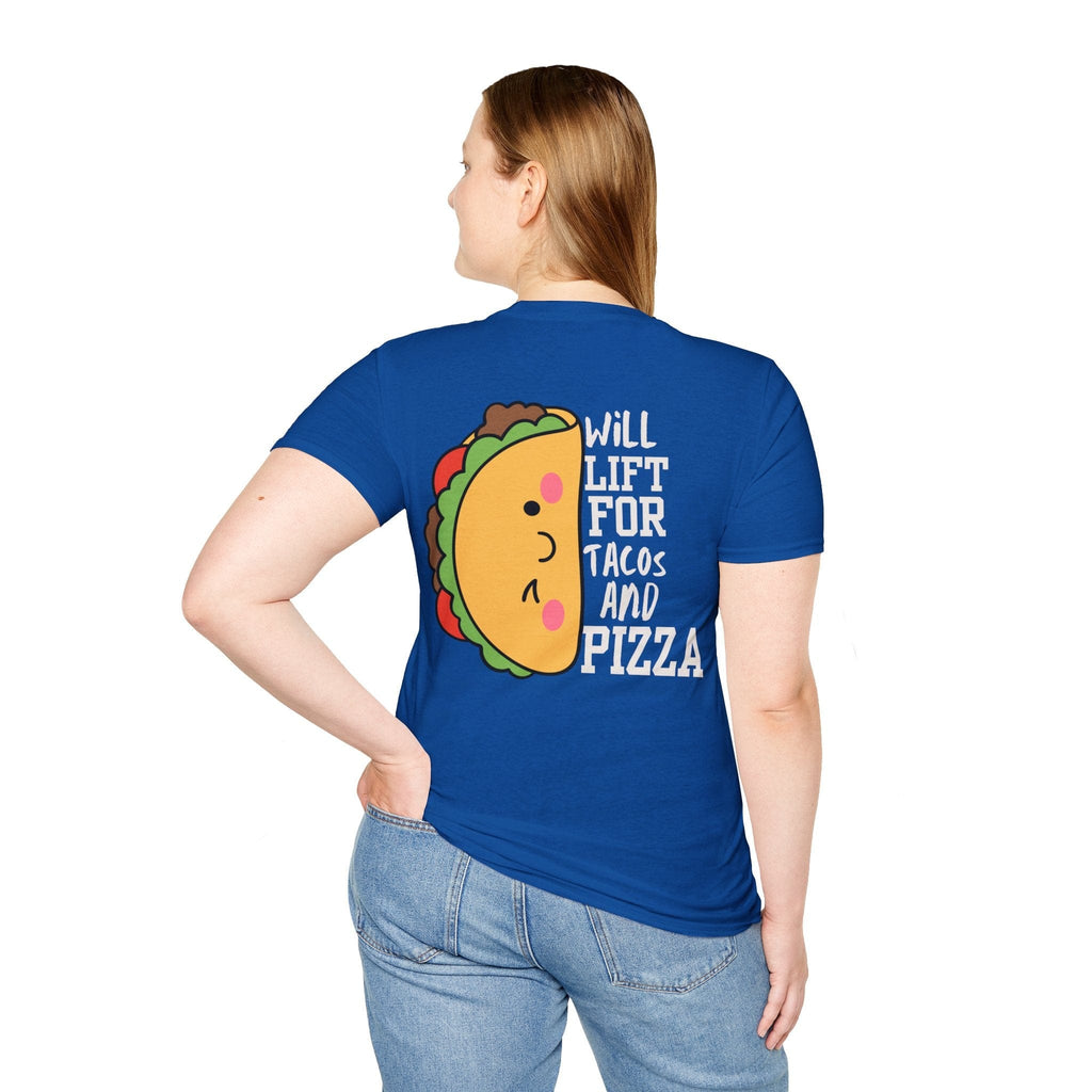 TACOS & PIZZA BACK T-SHIRT