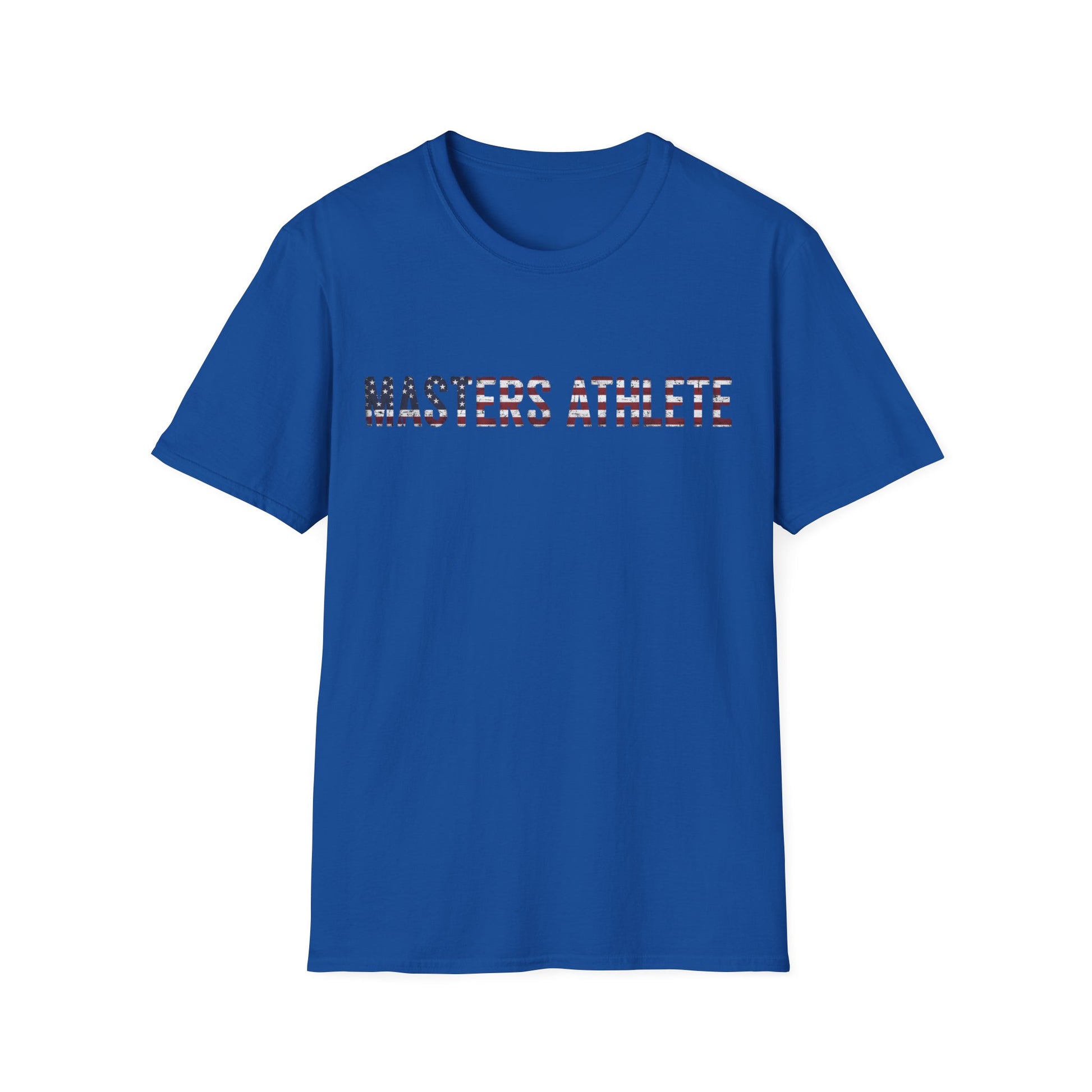 USA FLAG MASTERS ATHLETE T-SHIRT