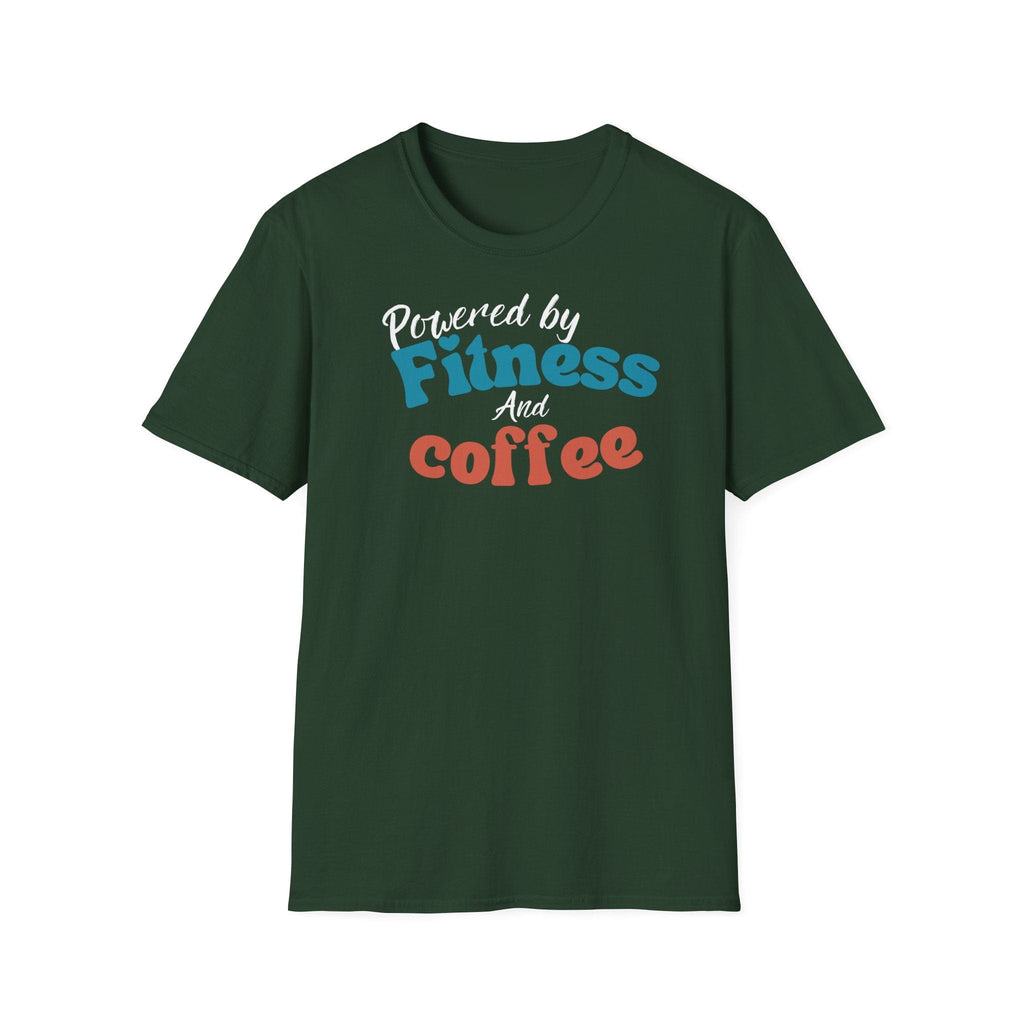 FITNESS AND COFFEE T-SHIRT