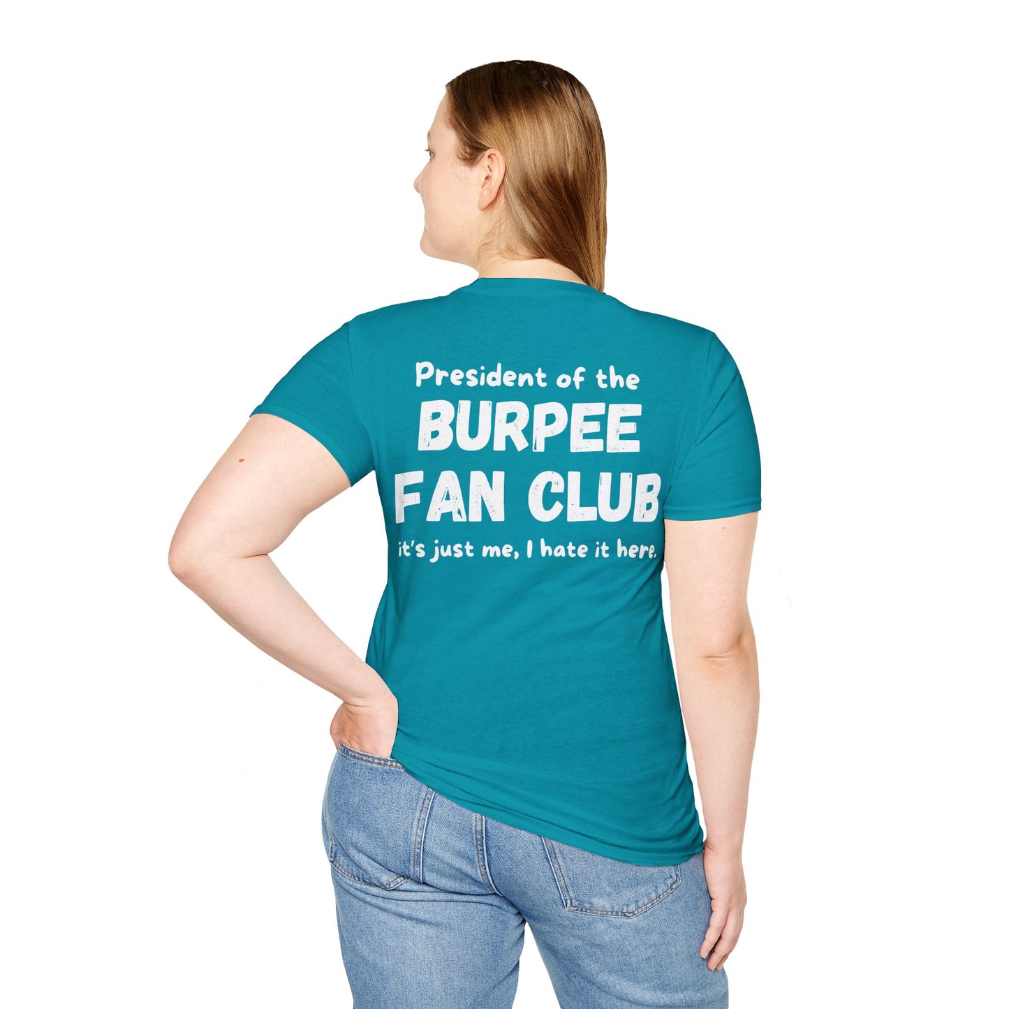 BURPEE FAN CLUB BACK T-SHIRT