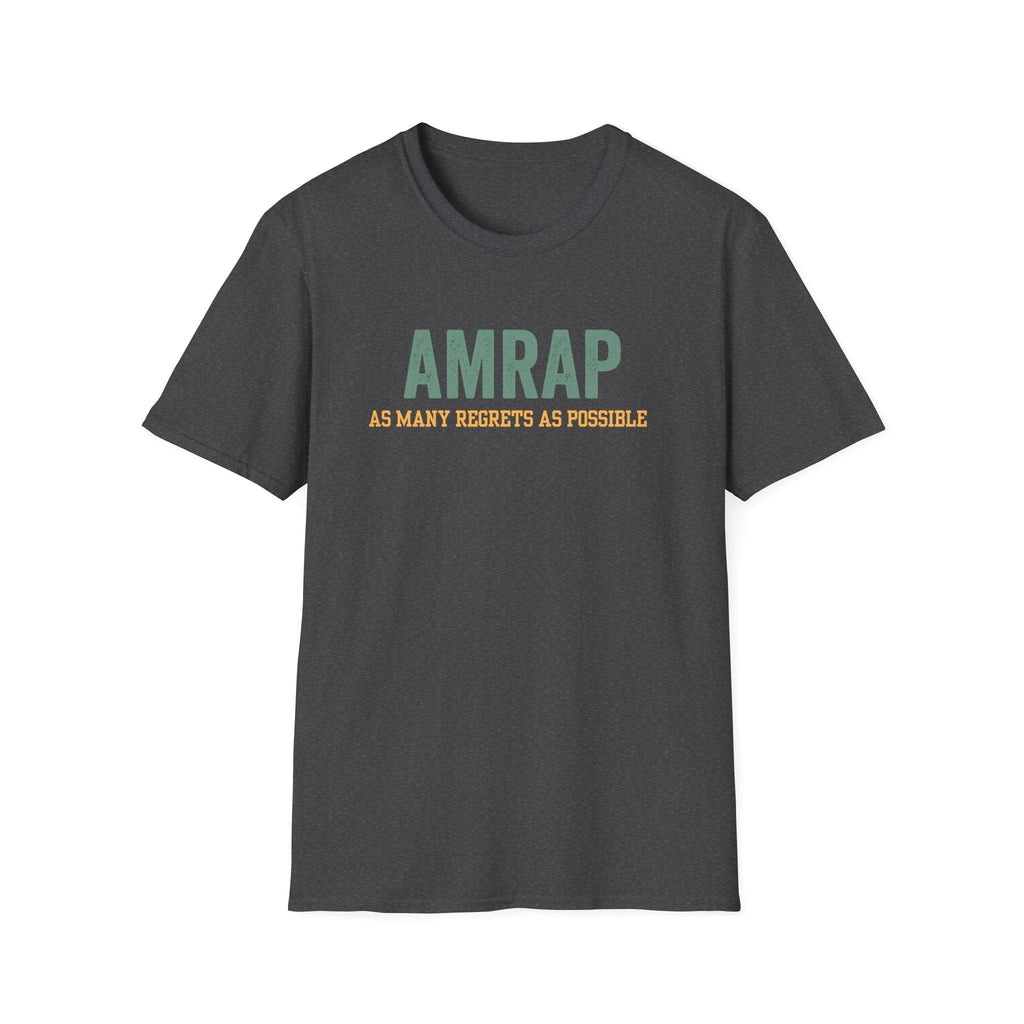 AMRAP REGRETS T-SHIRT