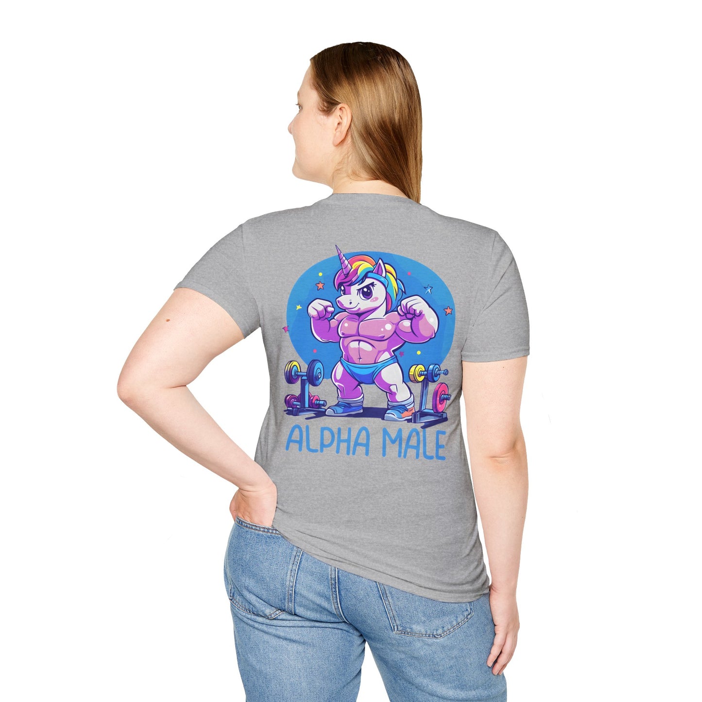 ALPHA MALE BACK T-SHIRT