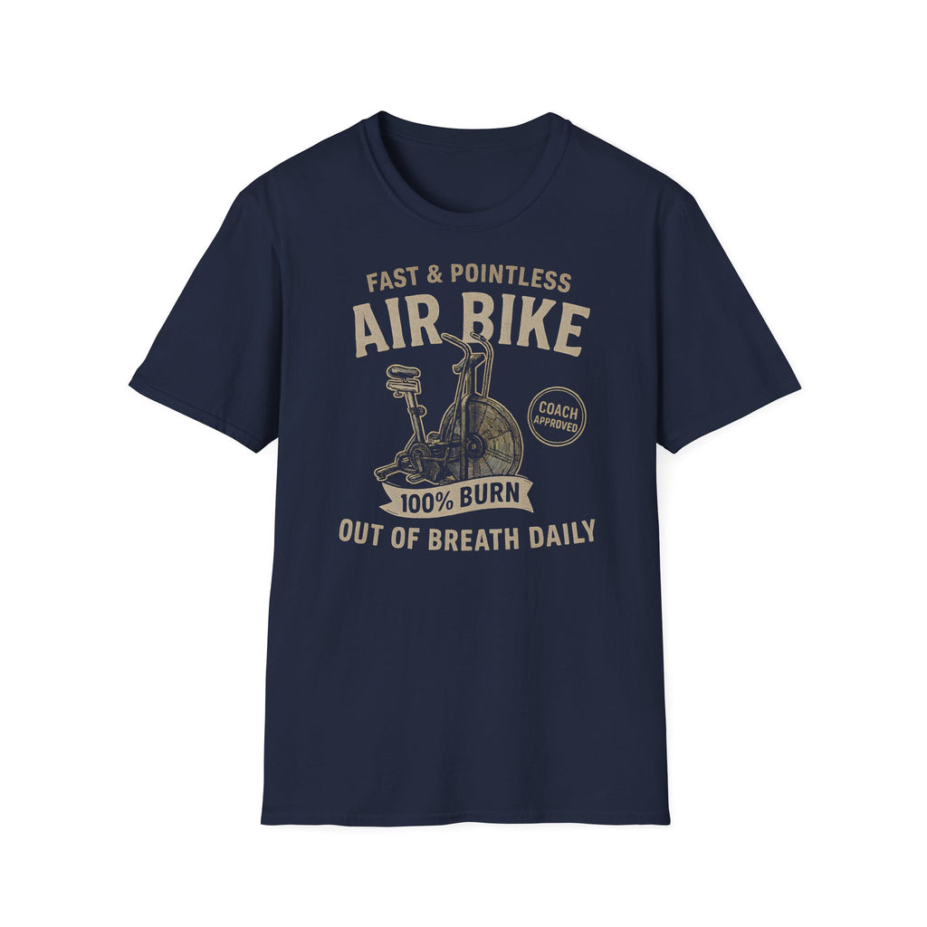 FAST & POINTLESS AIR BIKE T-SHIRT
