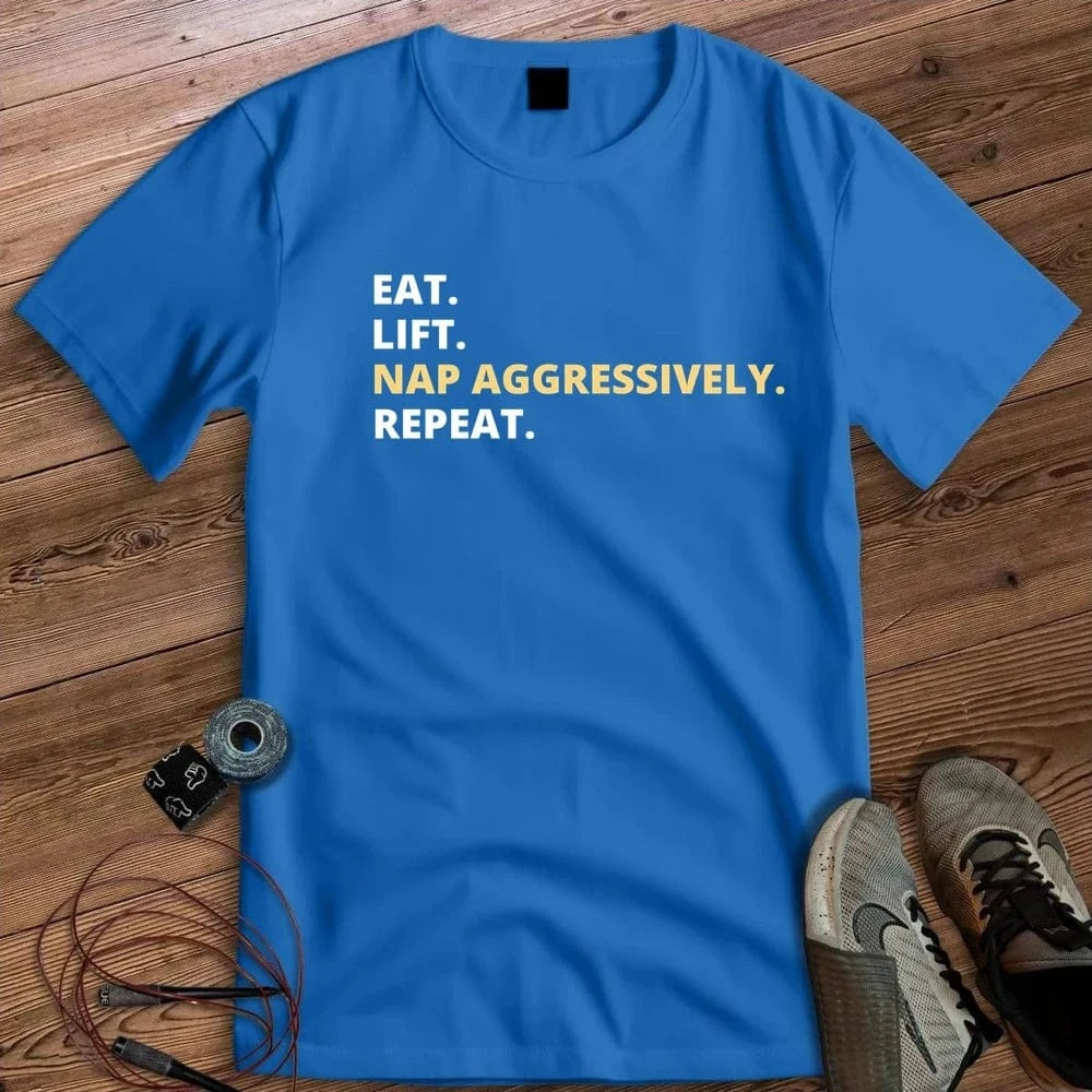 NAP AGGRESSIVELY T-SHIRT