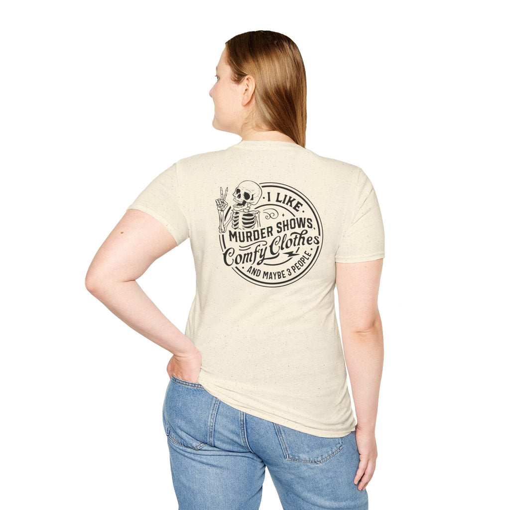 I LIKE MURDER SHOWS T-SHIRT