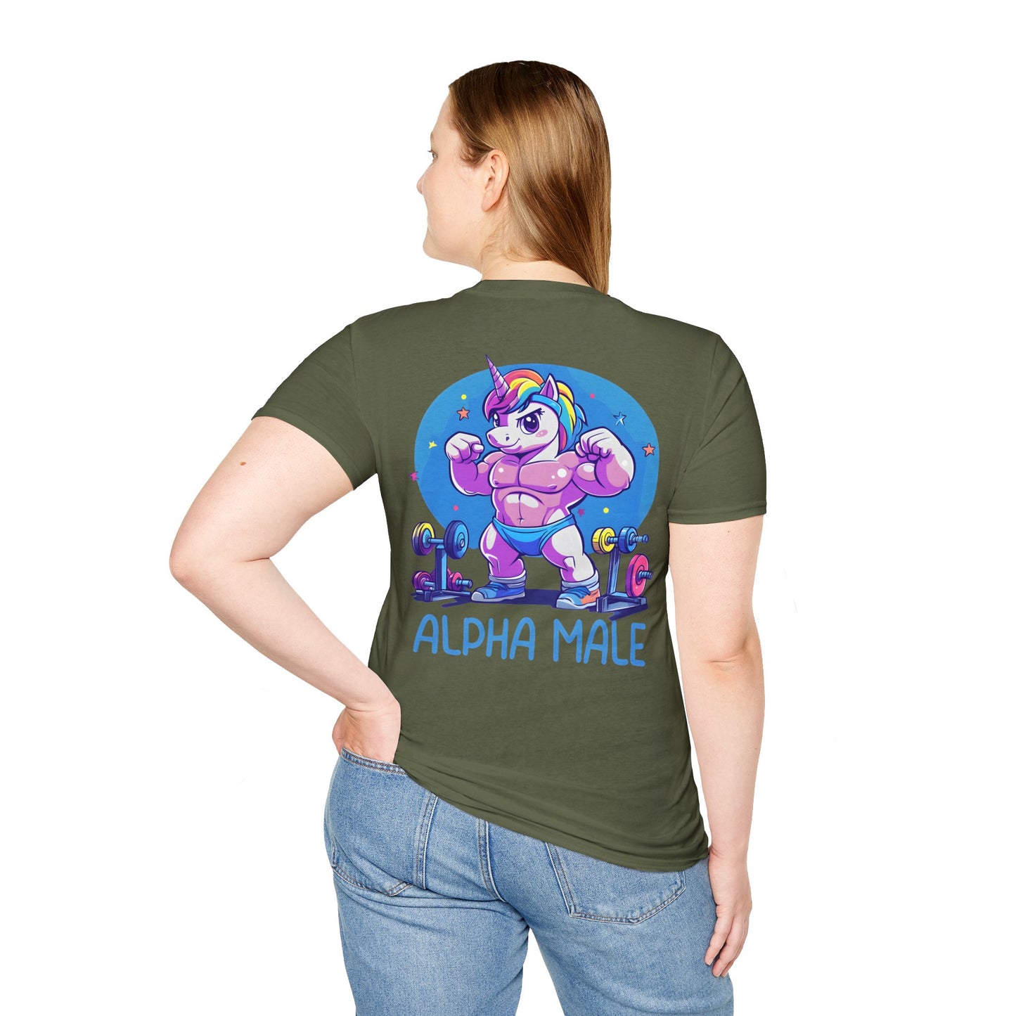 ALPHA MALE BACK T-SHIRT