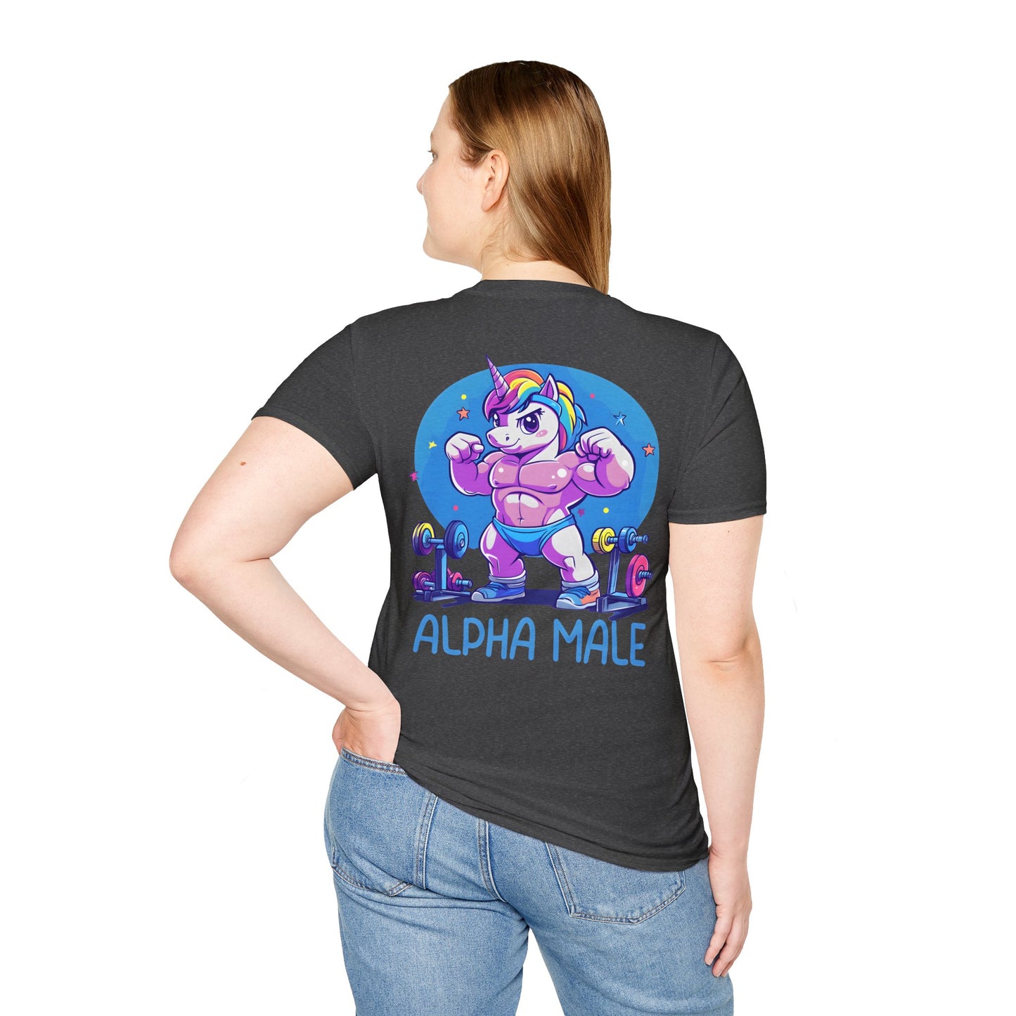 ALPHA MALE BACK T-SHIRT
