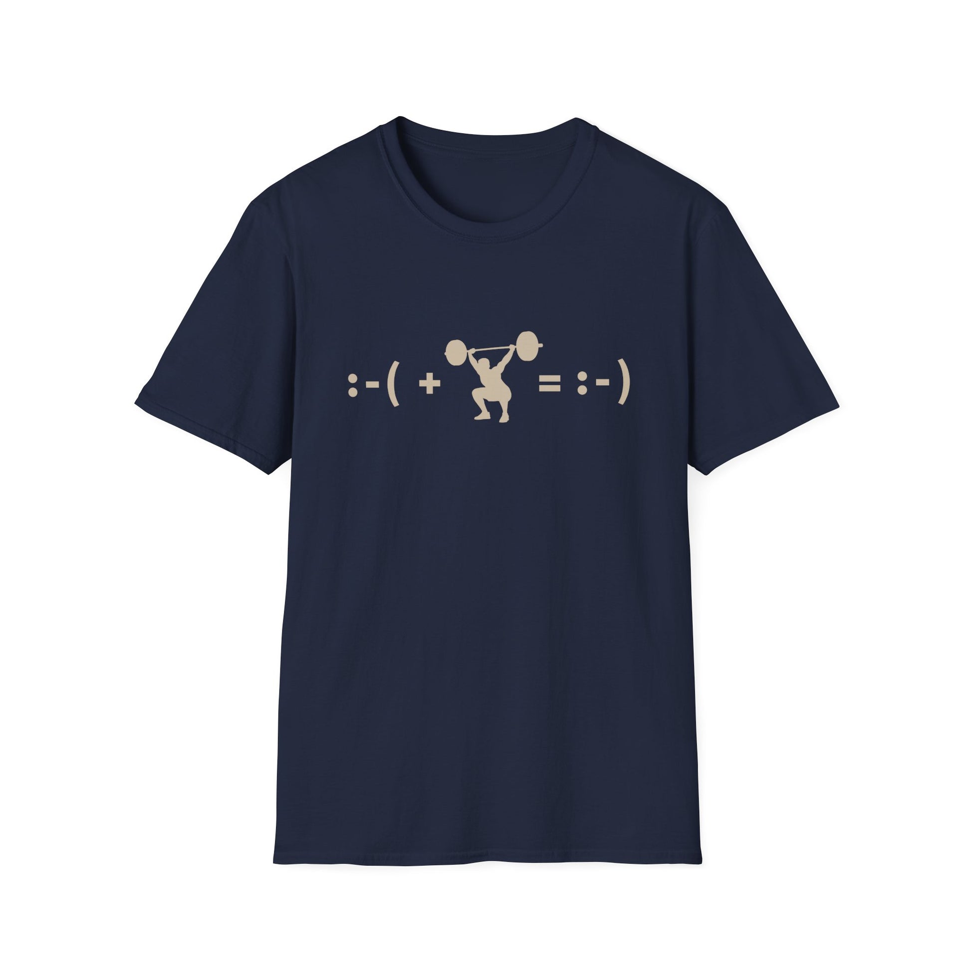 MAN LIFTING MATH T-SHIRT