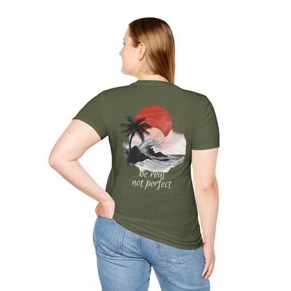 BE REAL BEACH T-SHIRT