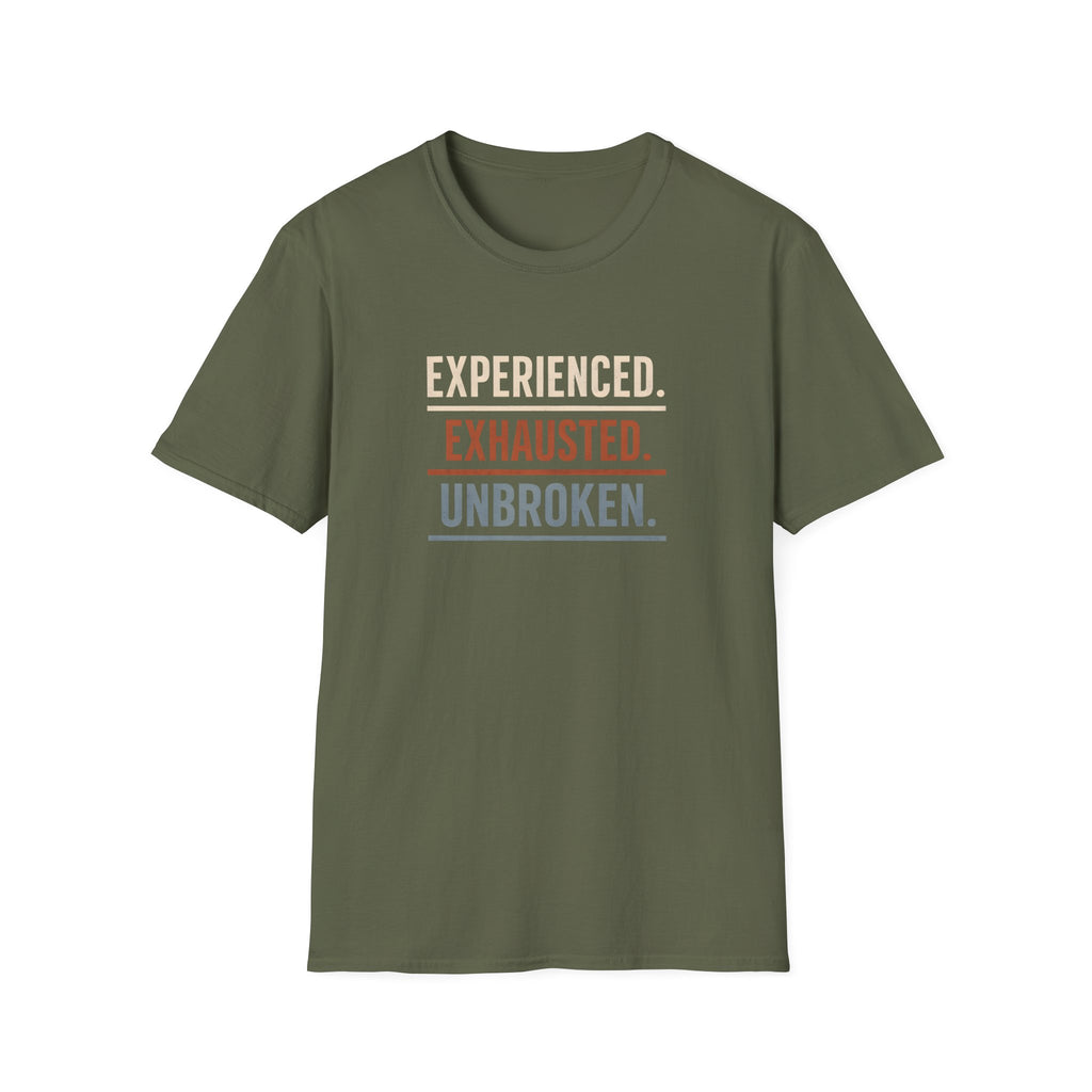 EXPERIENCED & EXHAUSTED T-SHIRT