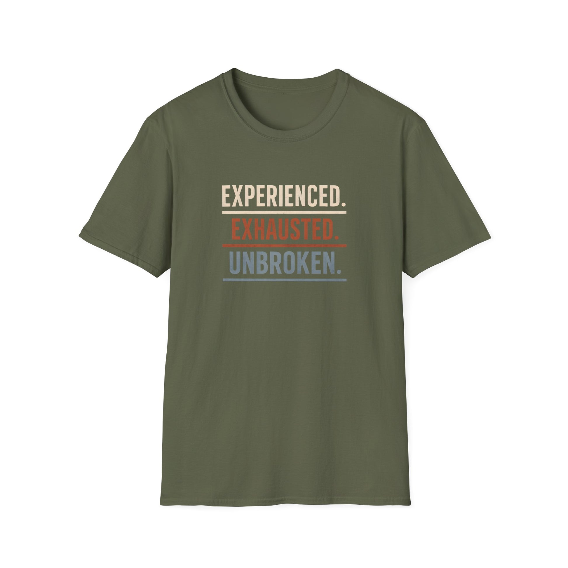 EXPERIENCED & EXHAUSTED T-SHIRT
