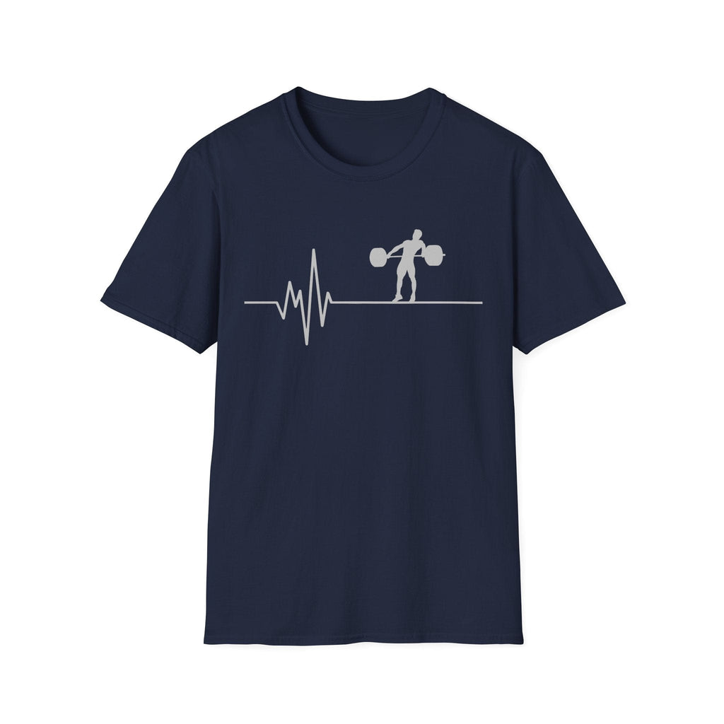 HEART BEAT LIFTER MAN T-SHIRT