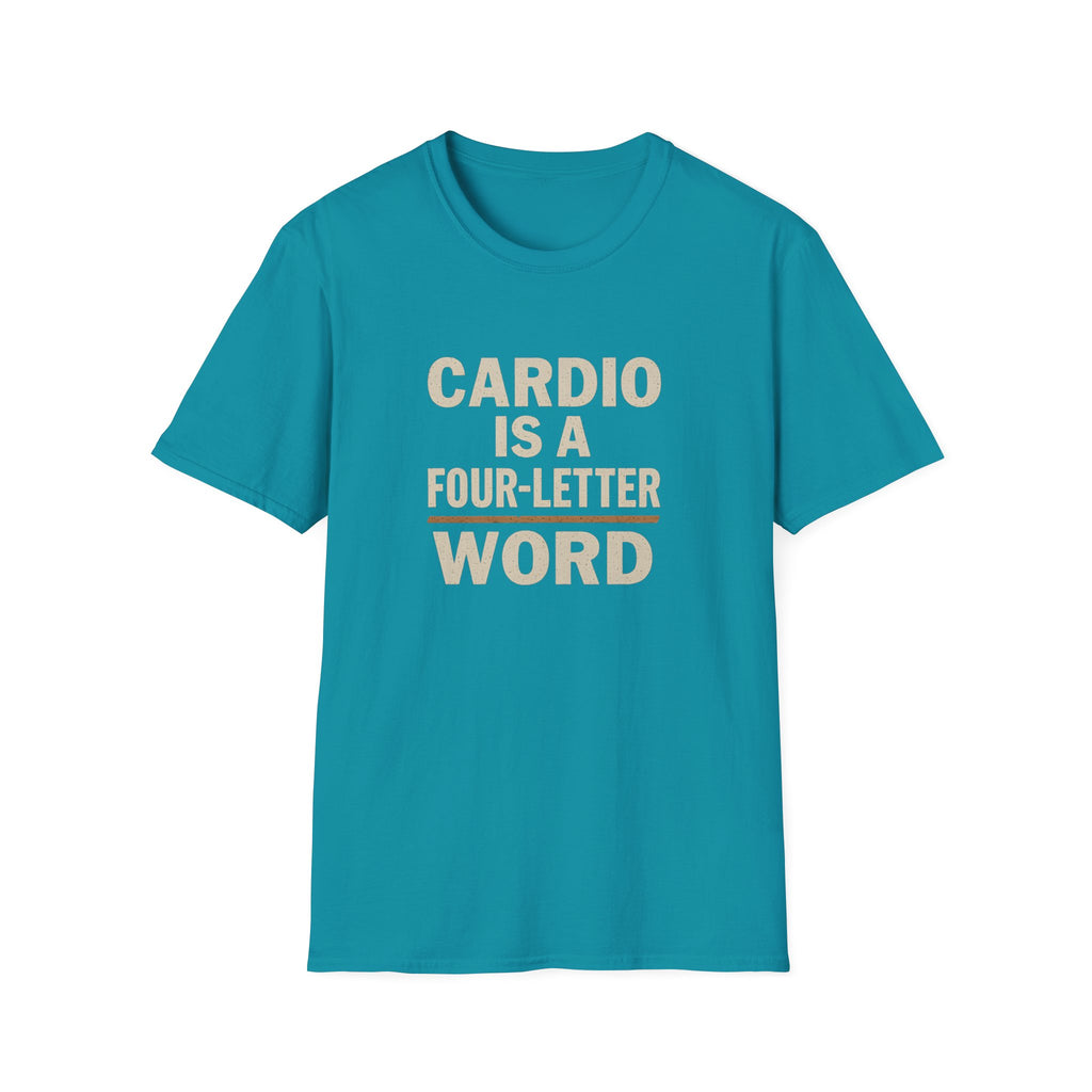 CARDIO FOUR-LETTER WORD T-SHIRT