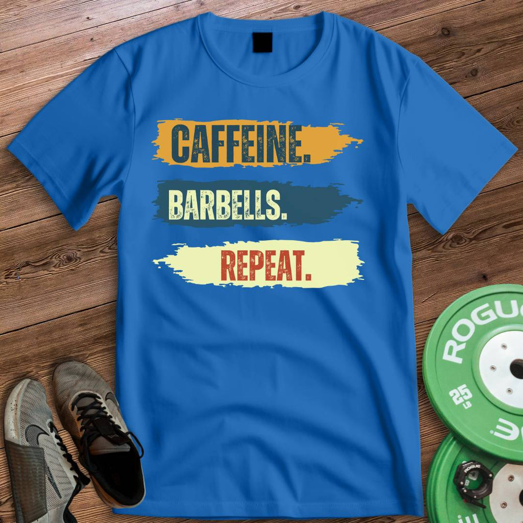 CAFFEINE BARBELLS T-SHIRT