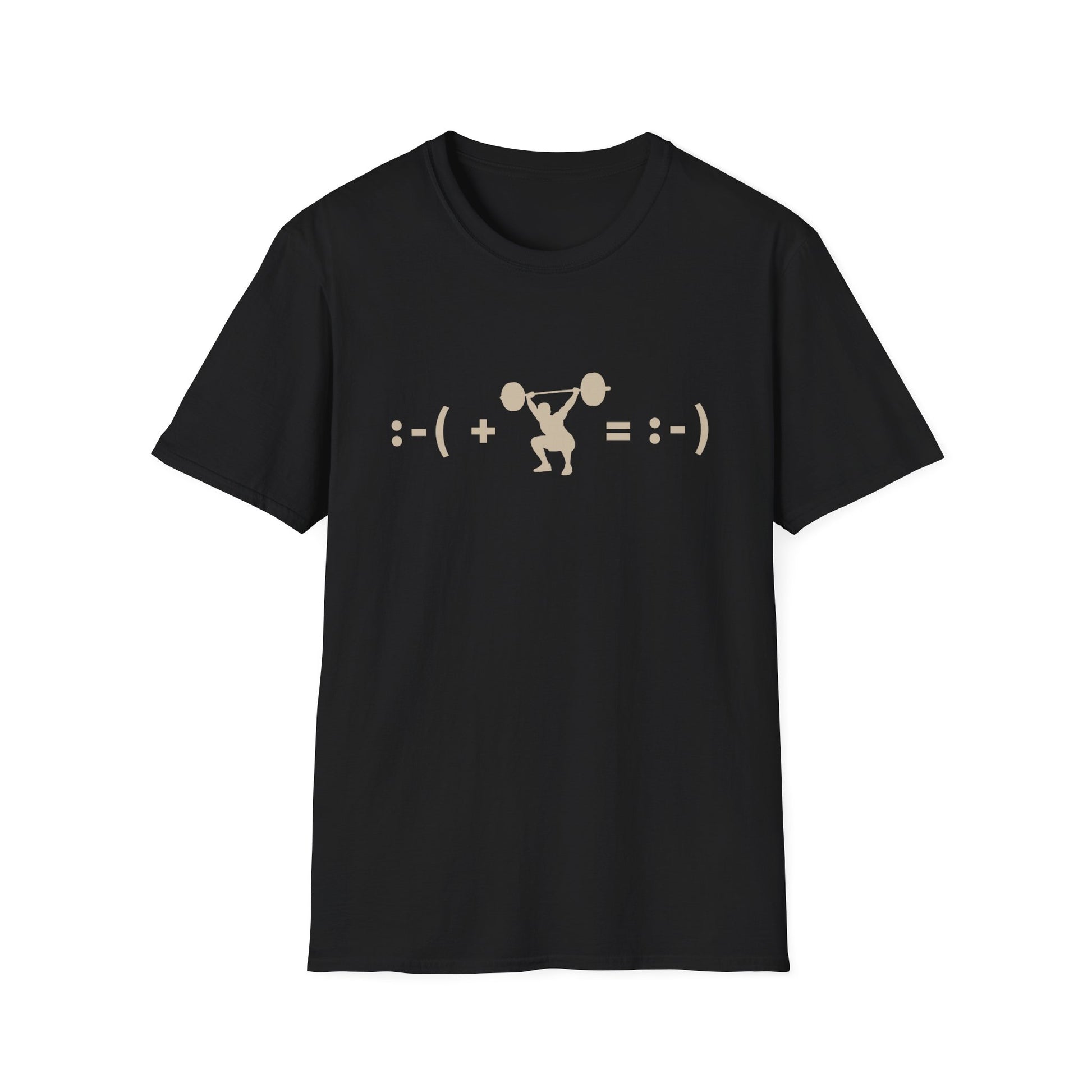 MAN LIFTING MATH T-SHIRT