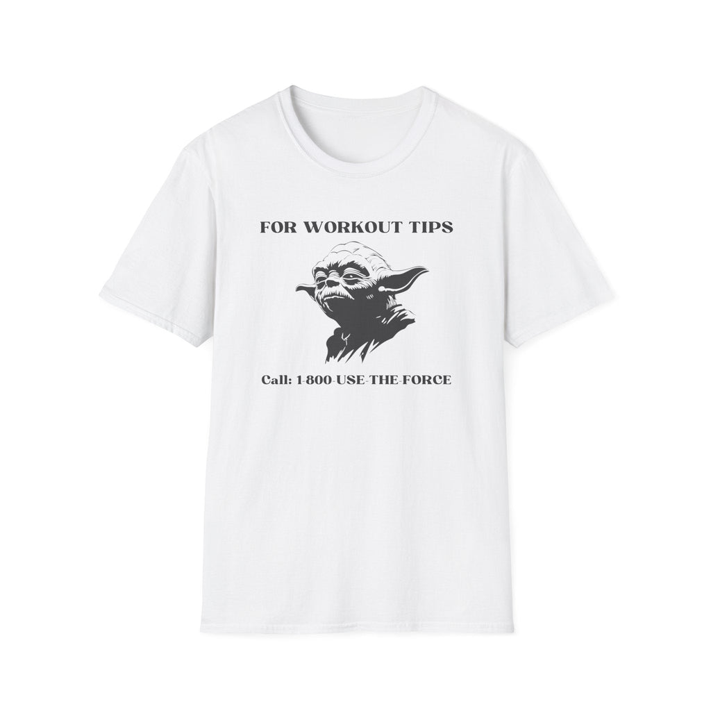 YODA WORKOUT TIPS T-SHIRT