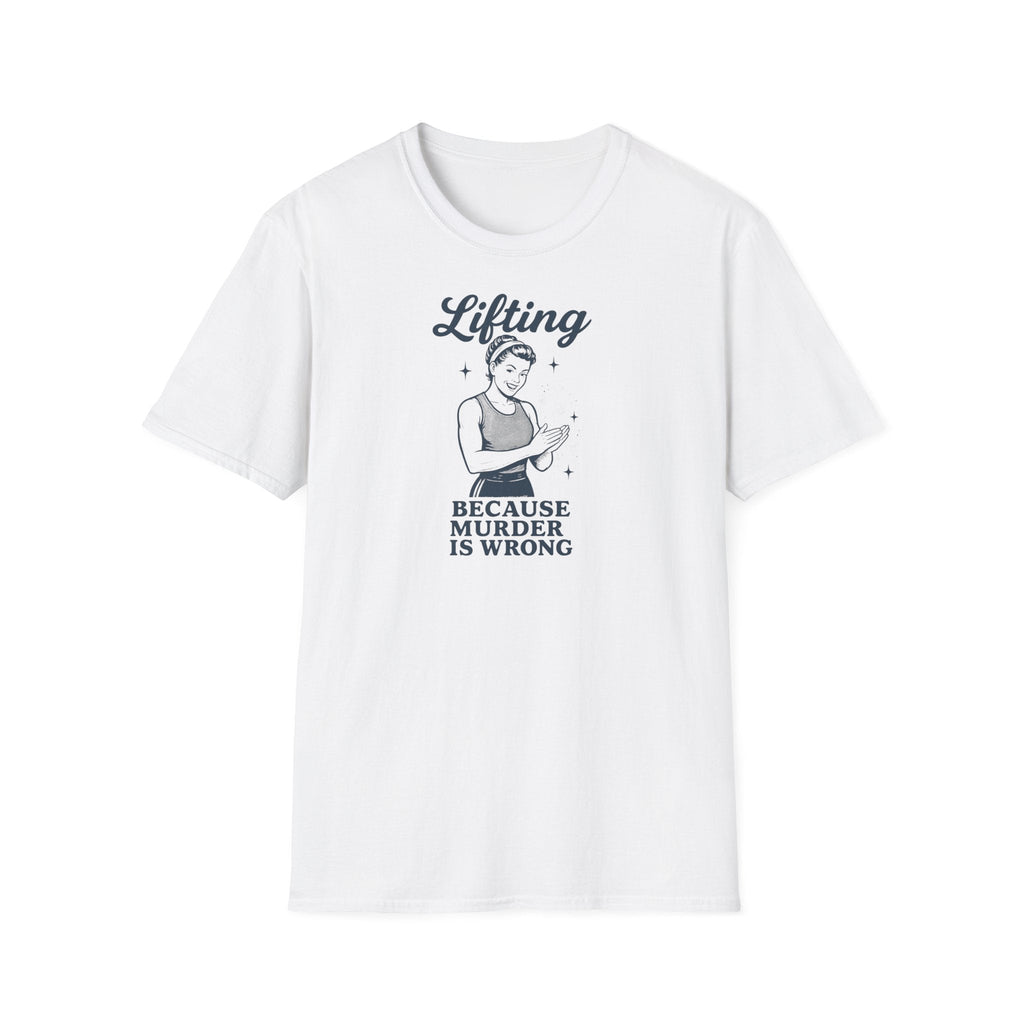 MURDER IS WRONG T-SHIRT