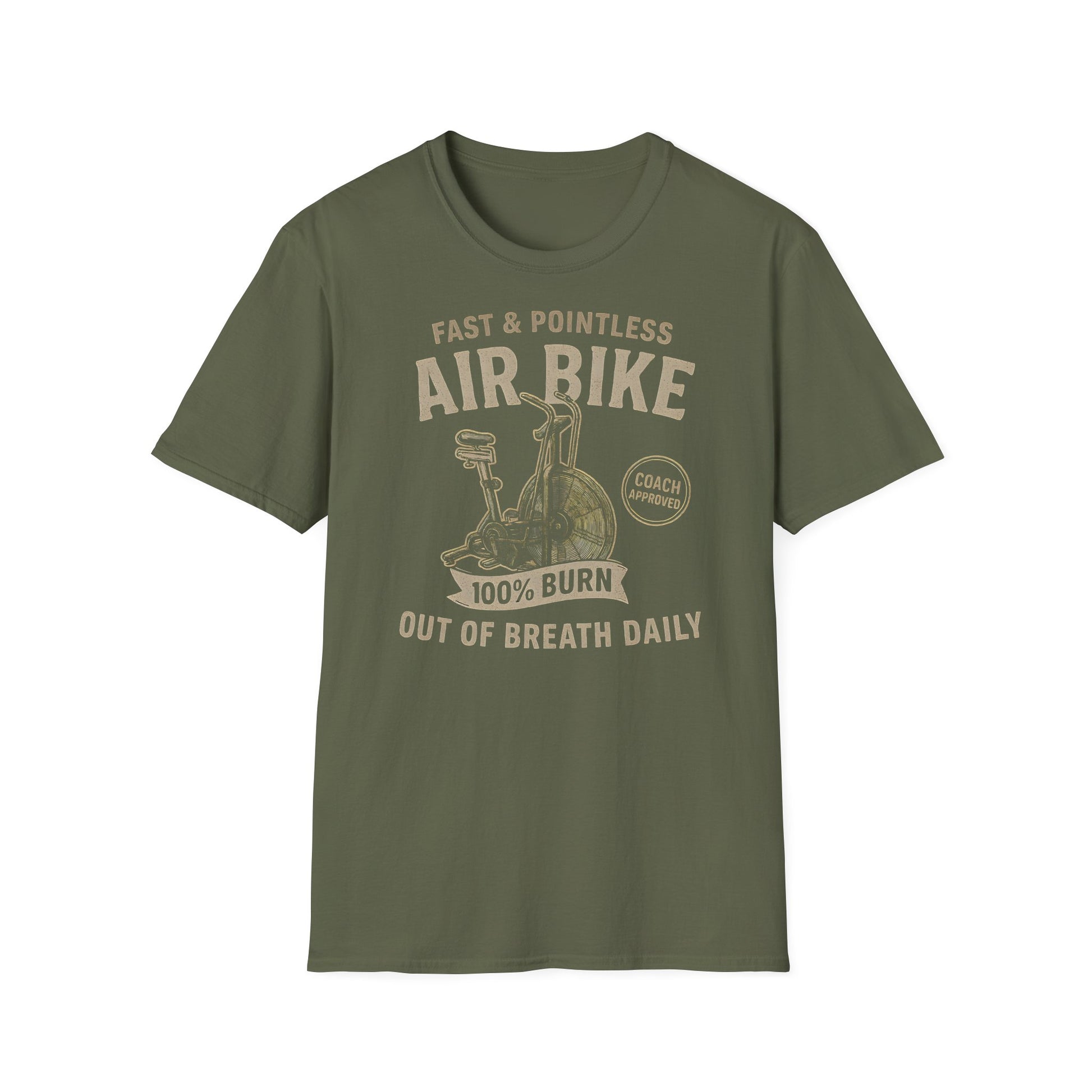 FAST & POINTLESS AIR BIKE T-SHIRT