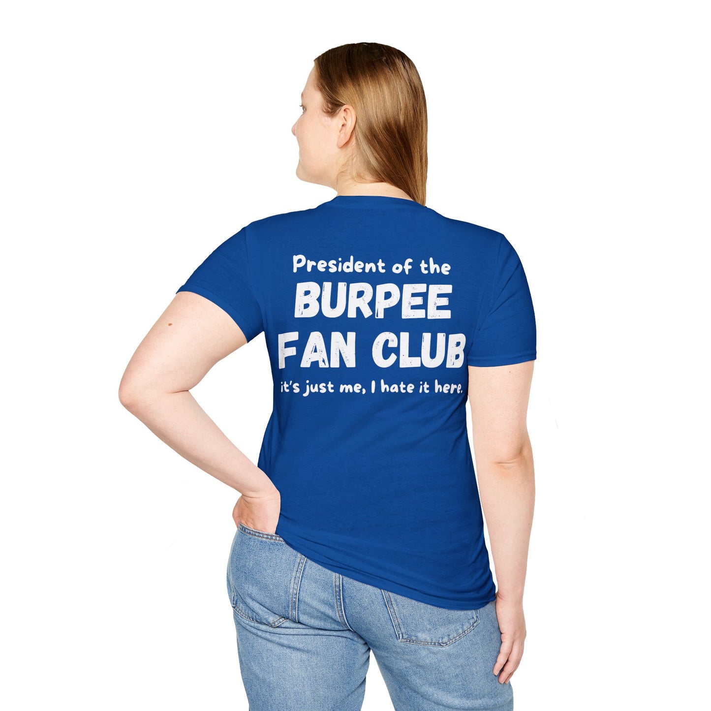 BURPEE FAN CLUB BACK T-SHIRT