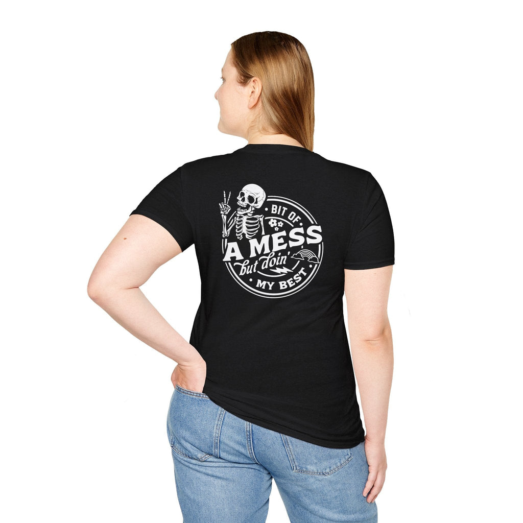 A BUT IF A MESS T-SHIRT