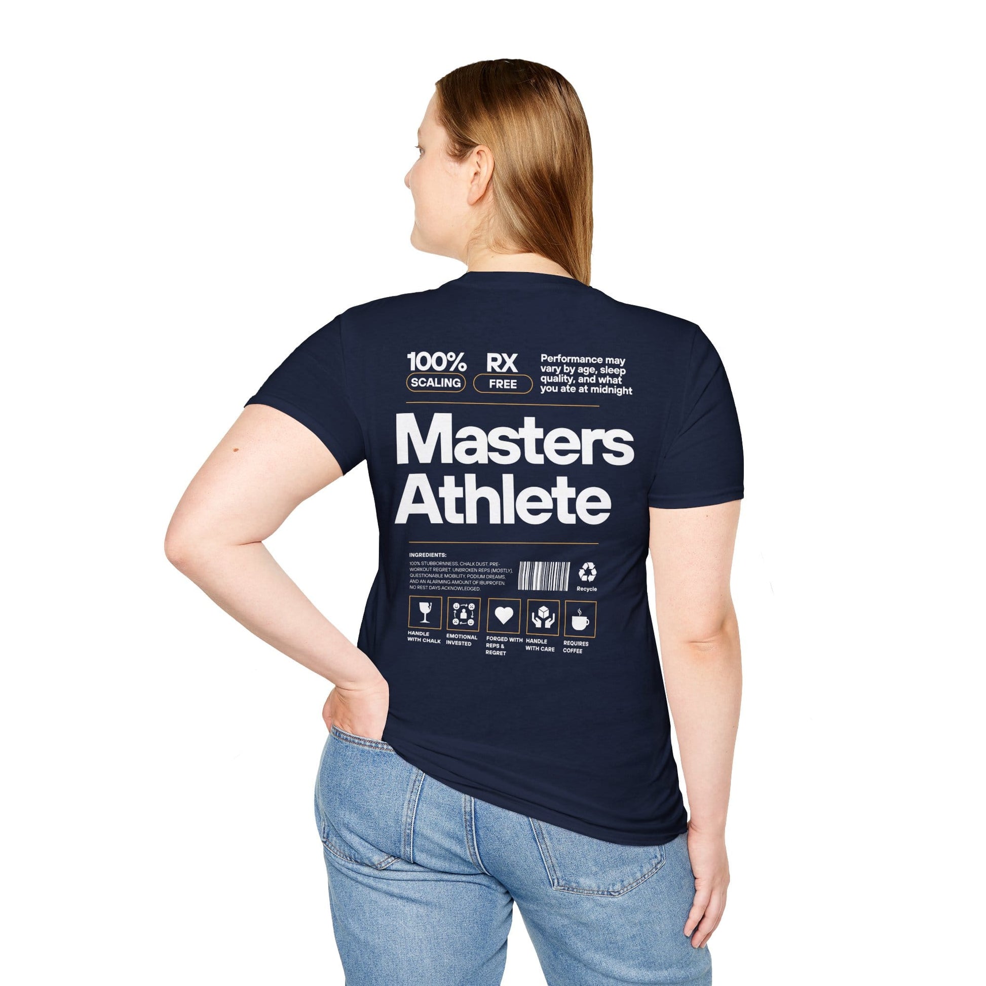 MASTERS ATHLETE BACK T-SHIRT