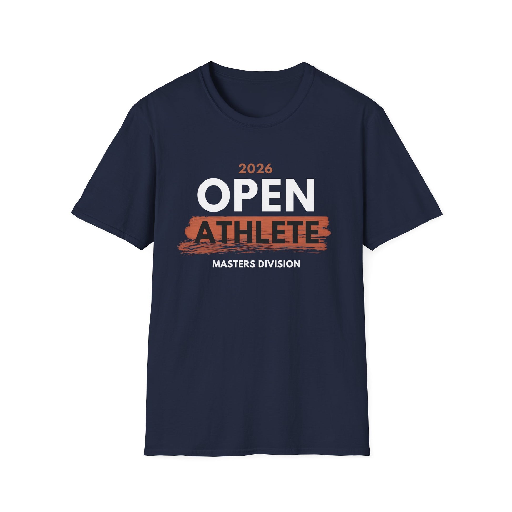 OPEN ATHLETE MASTERS DIVISION RED T-SHIRT