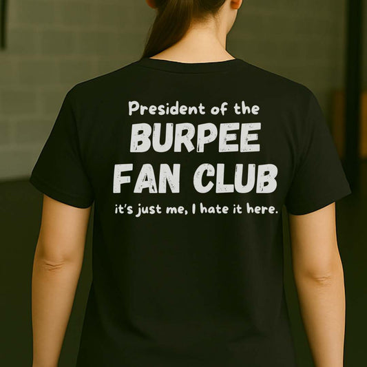 BURPEE FAN CLUB BACK T-SHIRT