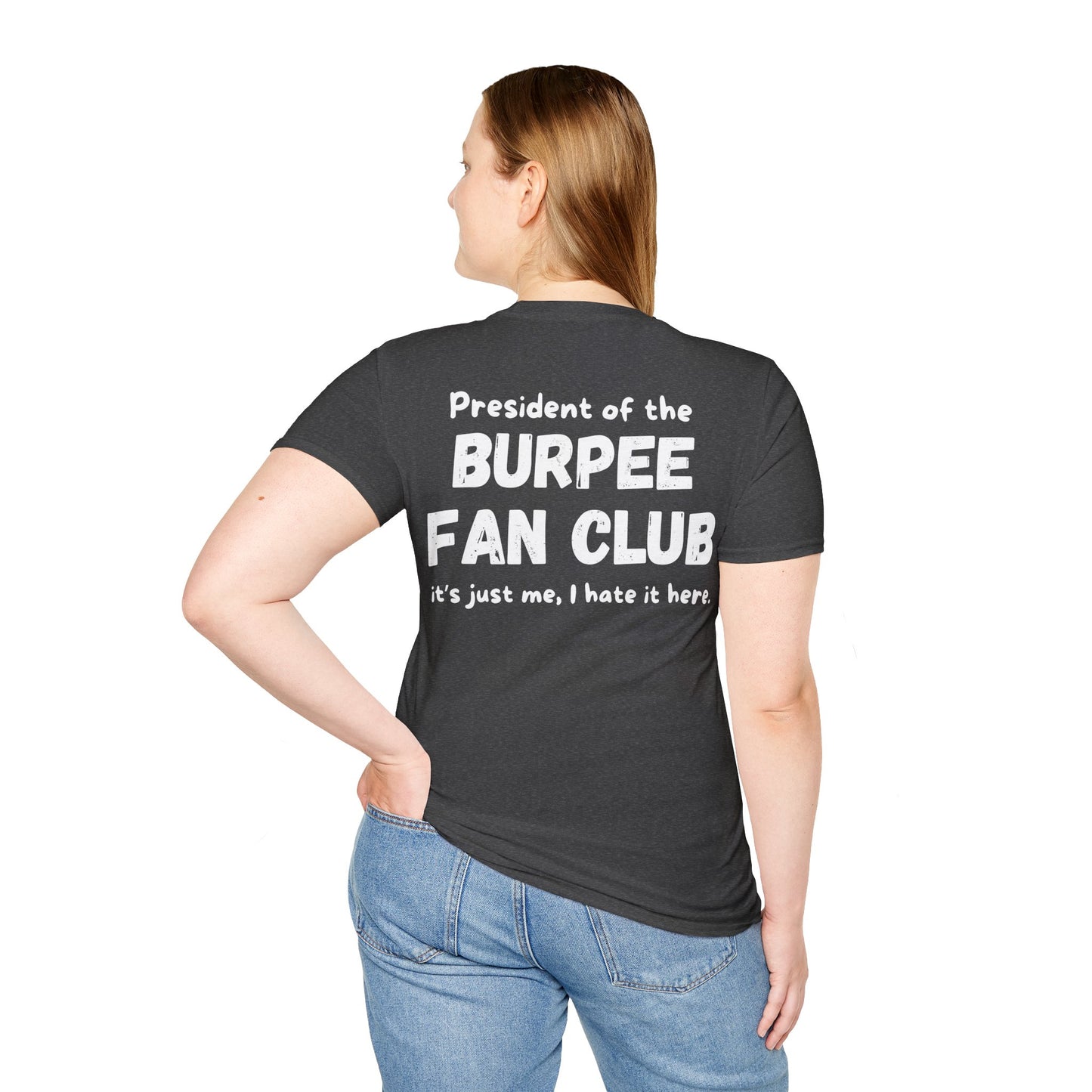 BURPEE FAN CLUB BACK T-SHIRT