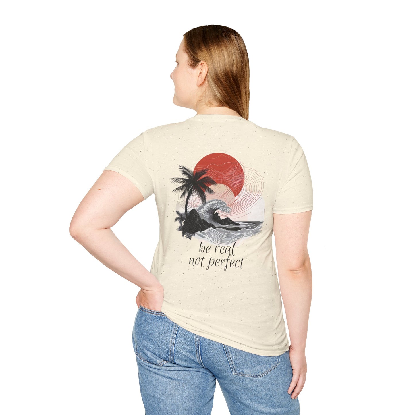 BE REAL BEACH T-SHIRT