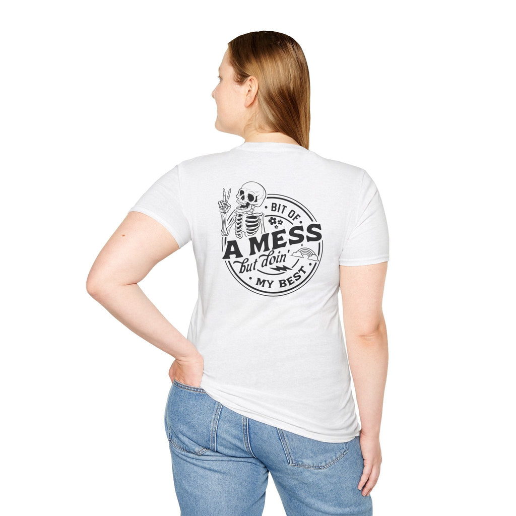 A BUT IF A MESS T-SHIRT