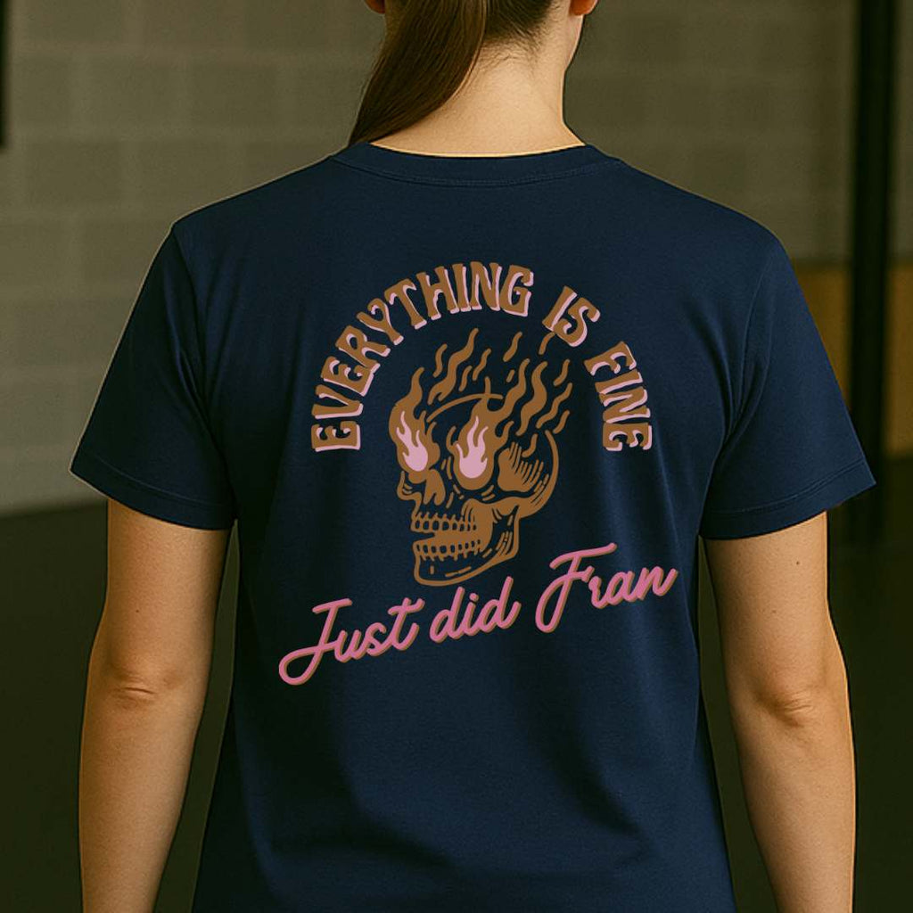 EVERYTHING IS FINE BACK T-SHIRT
