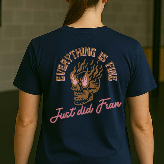 EVERYTHING IS FINE BACK T-SHIRT