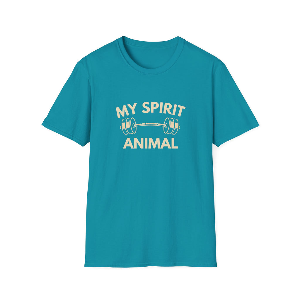 MY SPIRIT ANIMAL BARBELL T-SHIRT