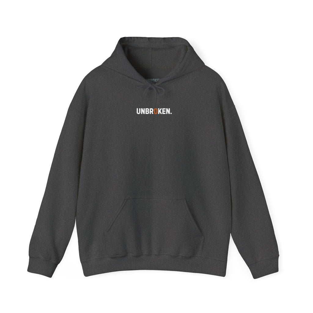 UNBROKEN LOGO CENTER HOODIE
