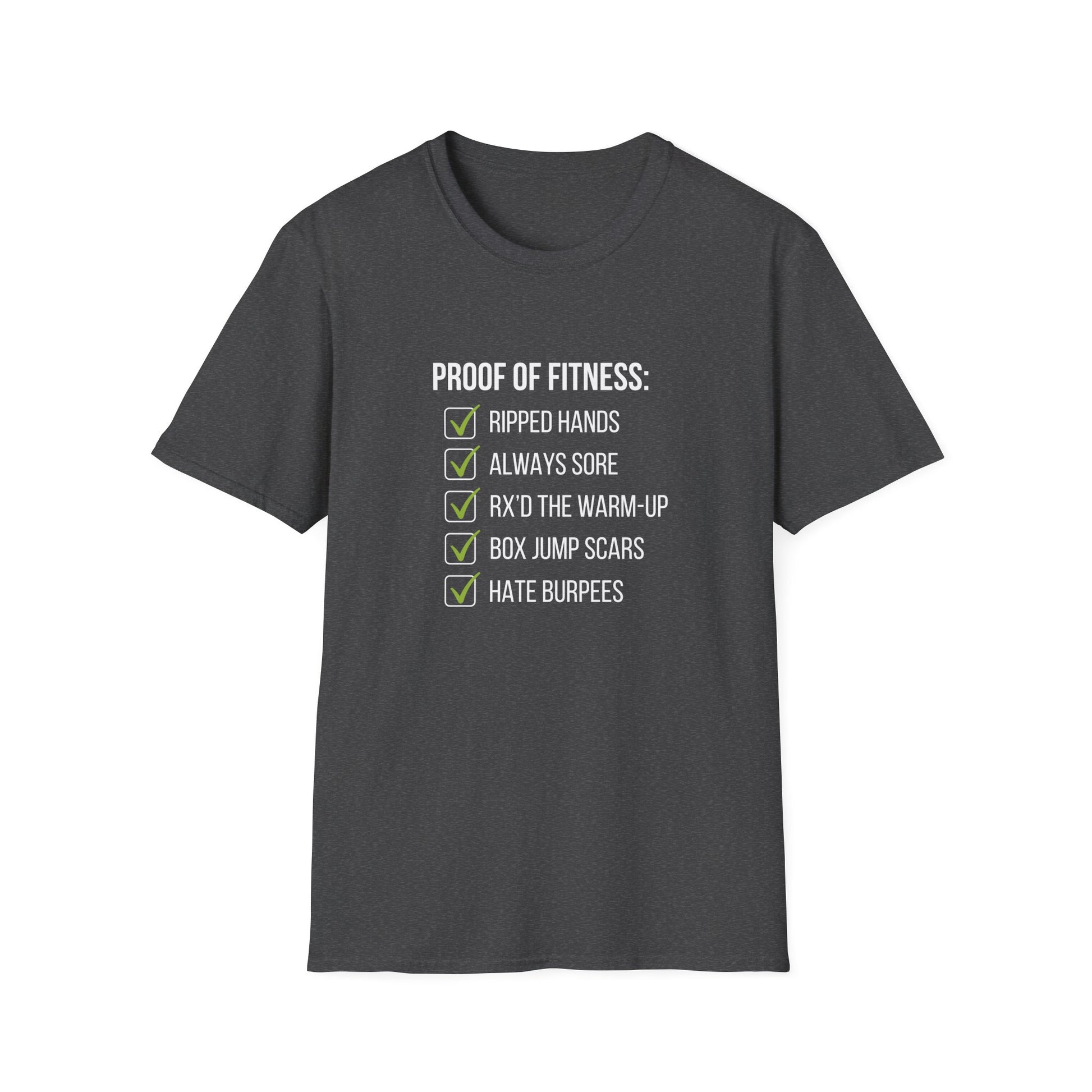 PROOF OF FITNESS T-SHIRT