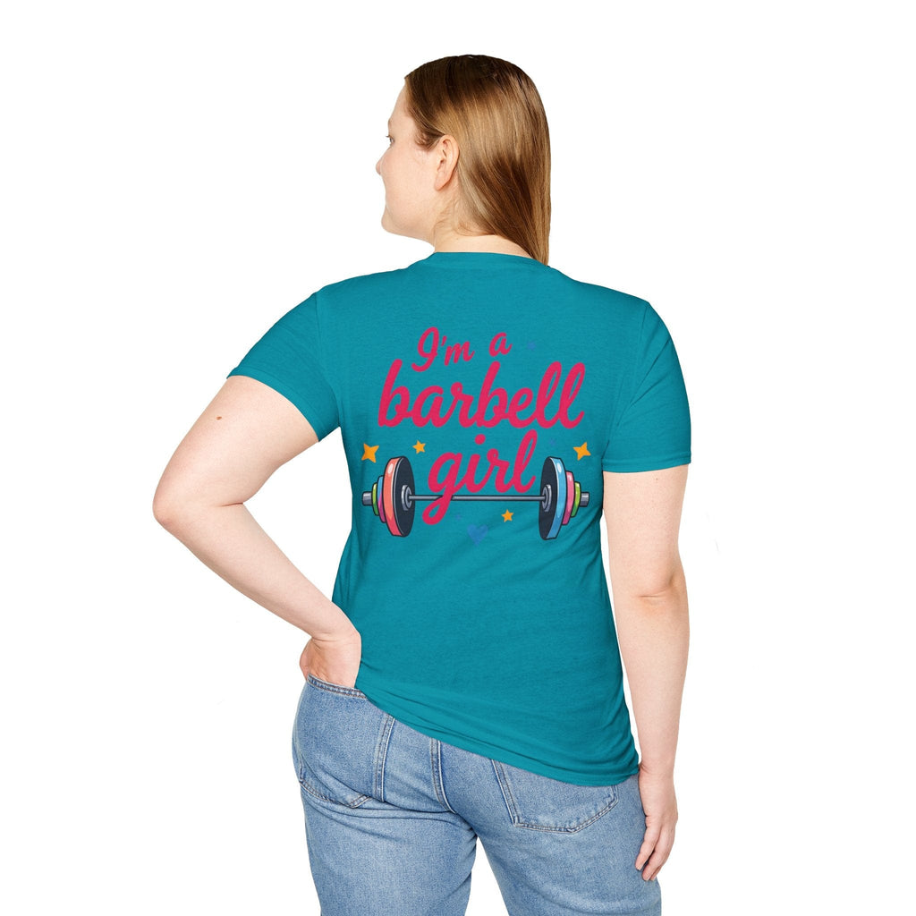 BARBELL GIRL BACK T-SHIRT