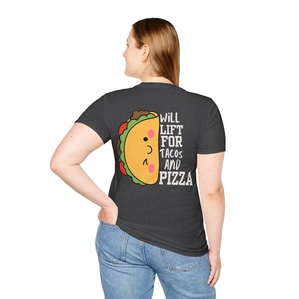 TACOS & PIZZA BACK T-SHIRT