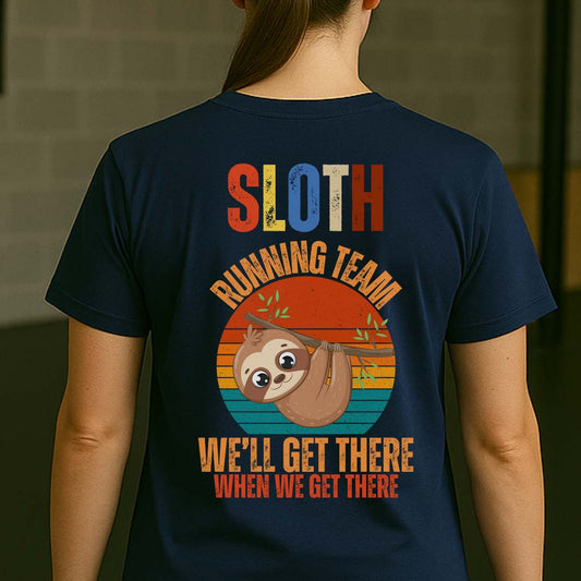 SLOTH RUNNING TEAM BACK T-SHIRT